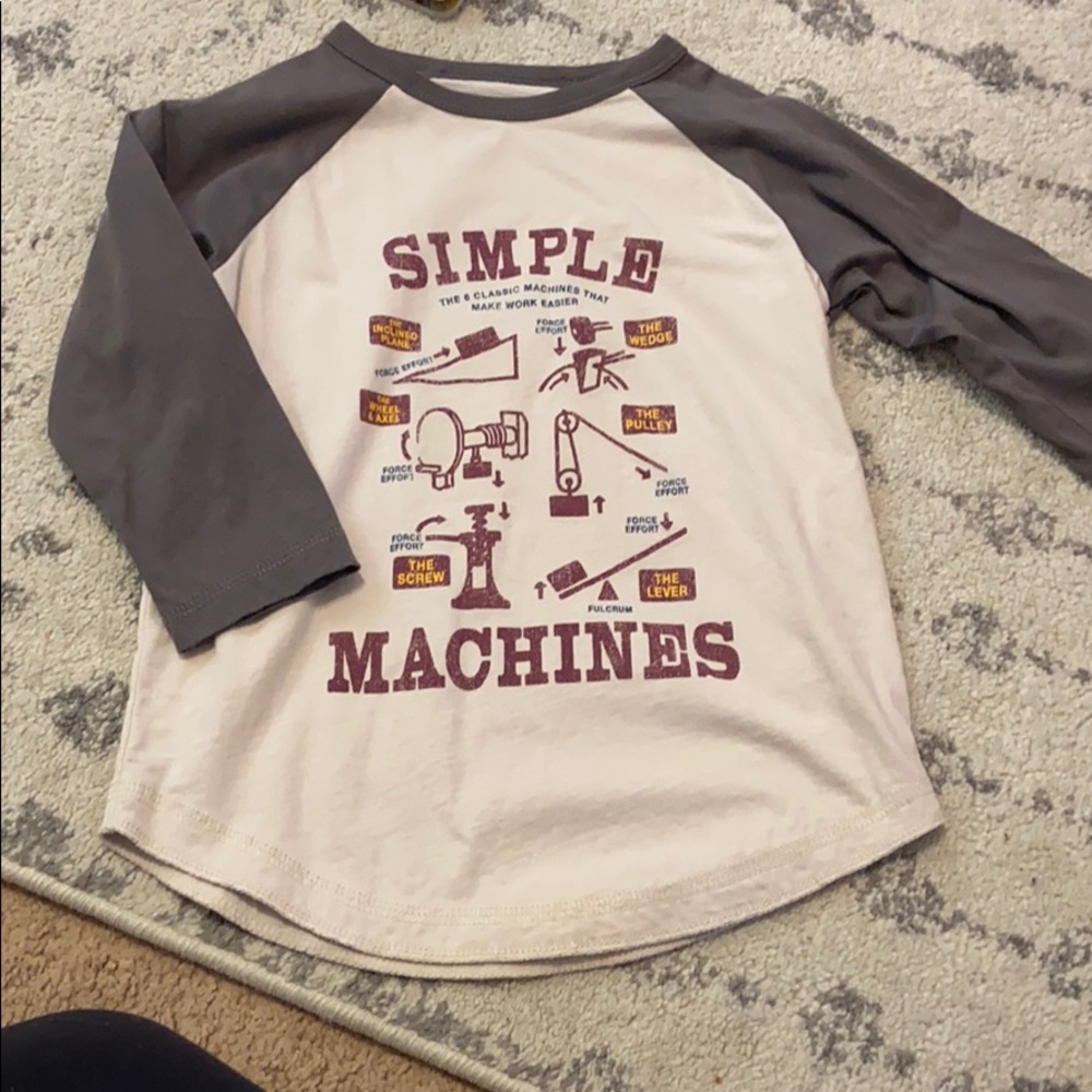 Boys 3/4 sleeve top